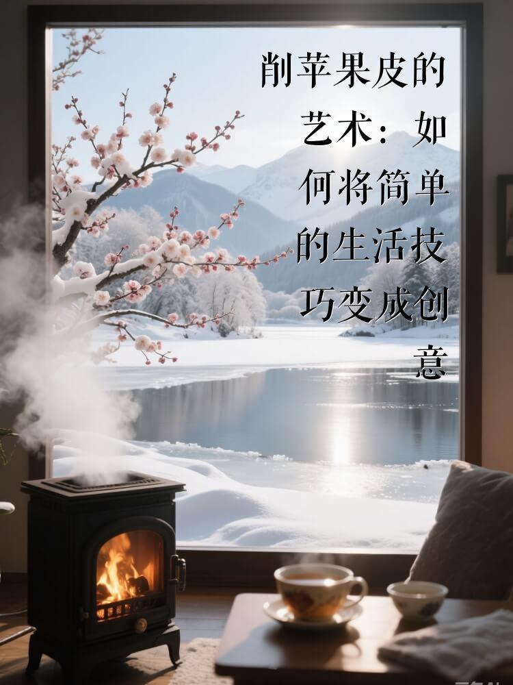 削苹果皮的艺术：如何将简单的生活技巧变成创意表达