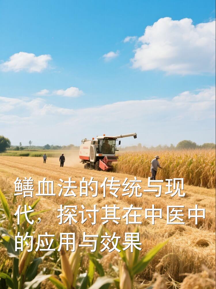 鳝血法的传统与现代，探讨其在中医中的应用与效果