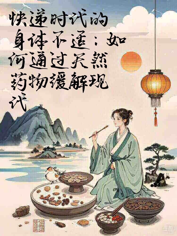快递时代的身体不适：如何通过天然药物缓解现代生活的压力