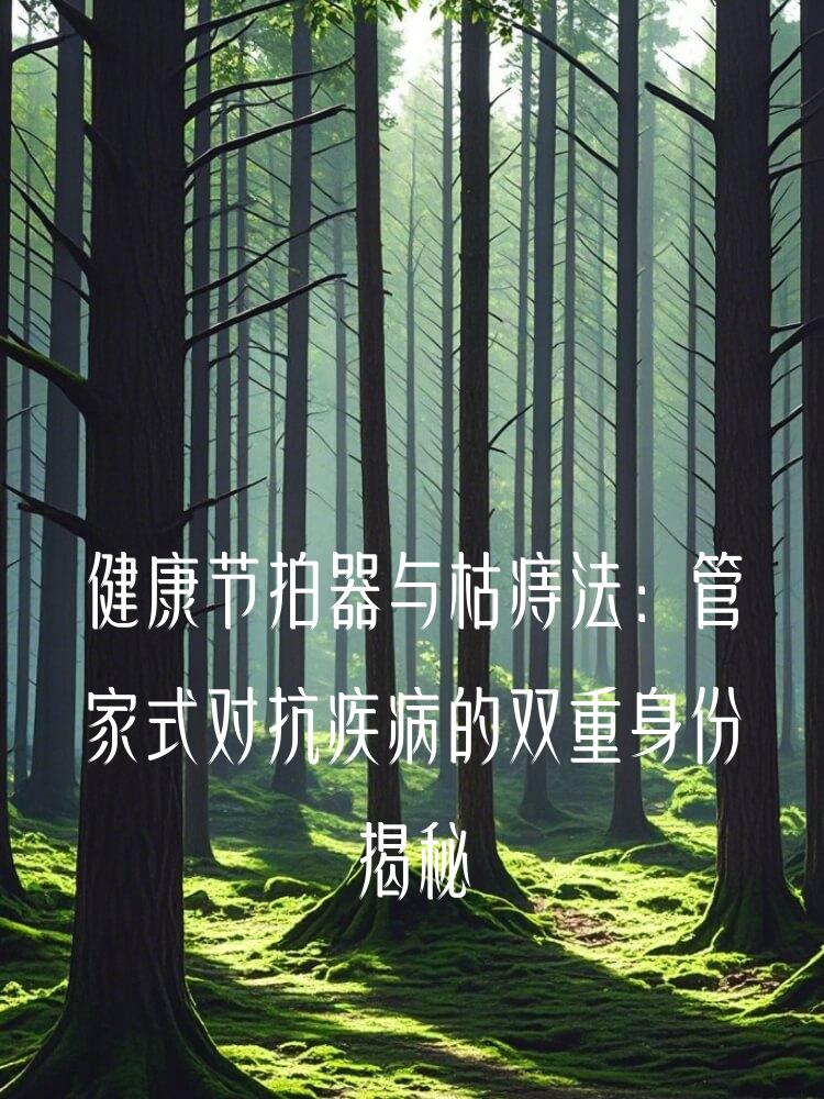 健康节拍器与枯痔法：管家式对抗疾病的双重身份揭秘