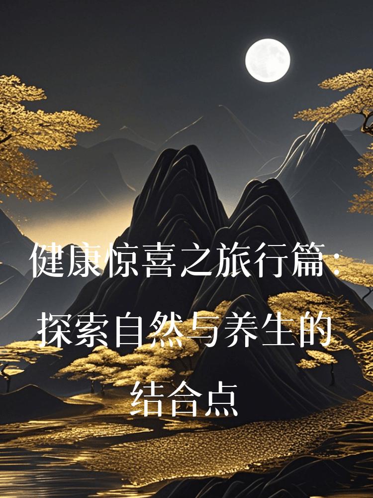 健康惊喜之旅行篇：探索自然与养生的结合点
