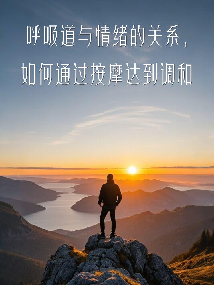 呼吸道与情绪的关系，如何通过按摩达到调和