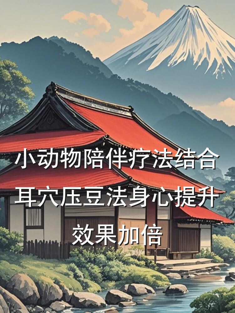 小动物陪伴疗法结合耳穴压豆法身心提升效果加倍