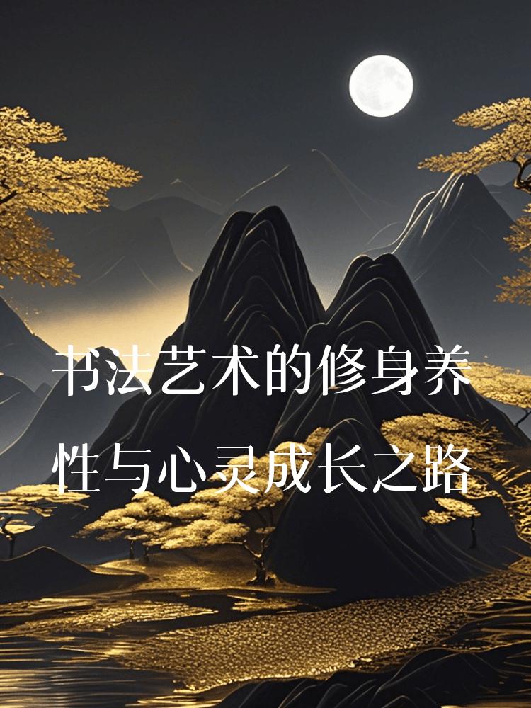 书法艺术的修身养性与心灵成长之路