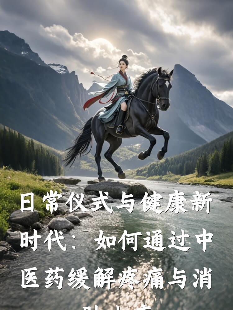 日常仪式与健康新时代：如何通过中医药缓解疼痛与消肿止痛