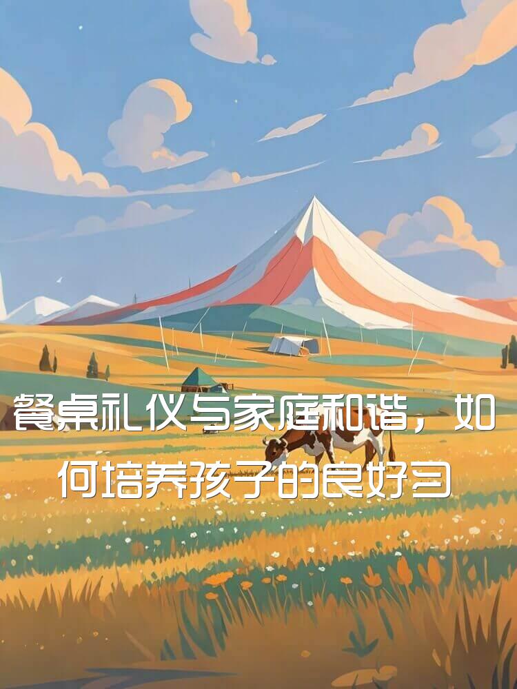 餐桌礼仪与家庭和谐，如何培养孩子的良好习惯