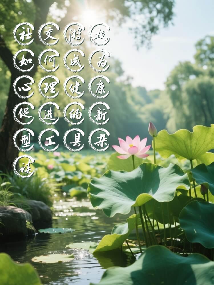 社交游戏如何成为心理健康促进的新型工具杂谈