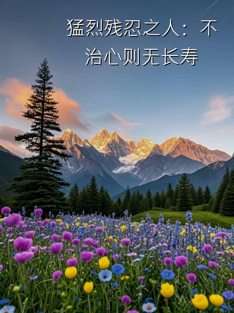猛烈残忍之人：不治心则无长寿