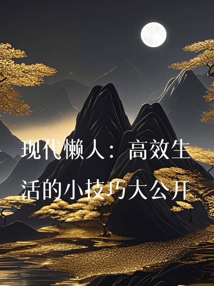 现代懒人：高效生活的小技巧大公开