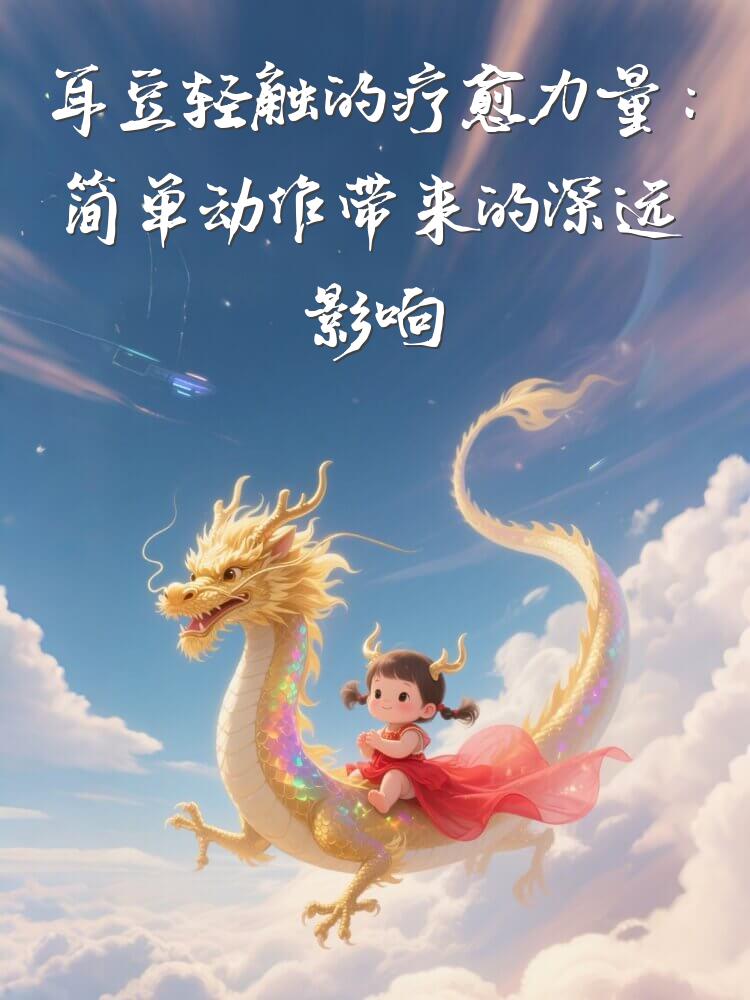 耳豆轻触的疗愈力量：简单动作带来的深远影响