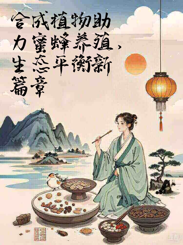 合成植物助力蜜蜂养殖，生态平衡新篇章