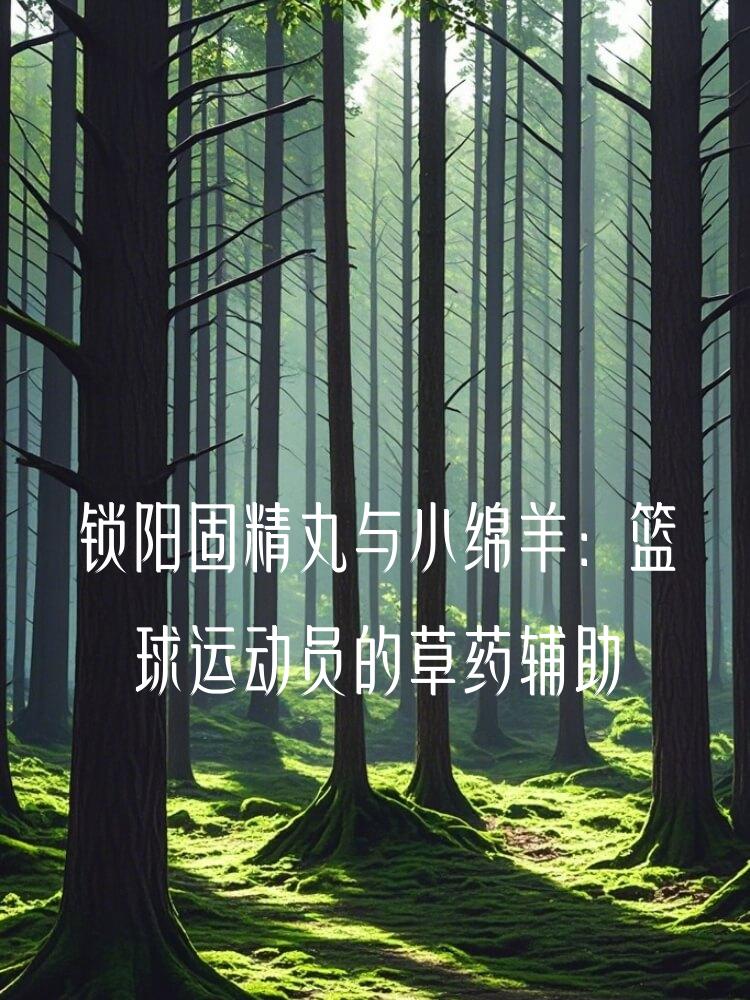 锁阳固精丸与小绵羊：篮球运动员的草药辅助