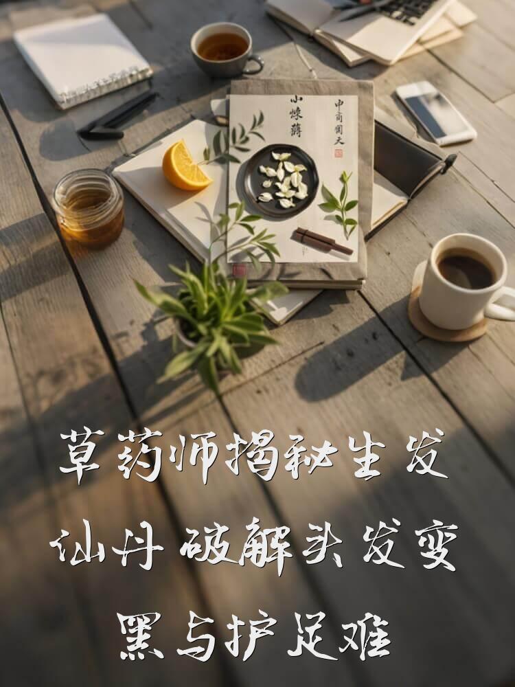 草药师揭秘生发仙丹 破解头发变黑与护足难题