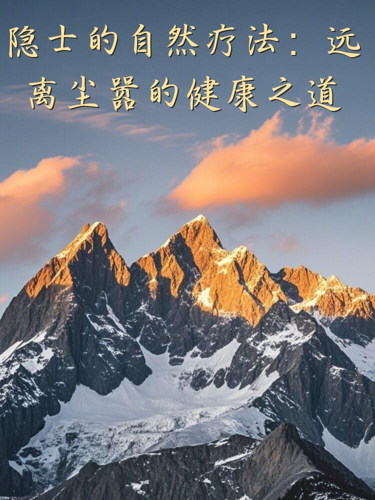 隐士的自然疗法：远离尘嚣的健康之道