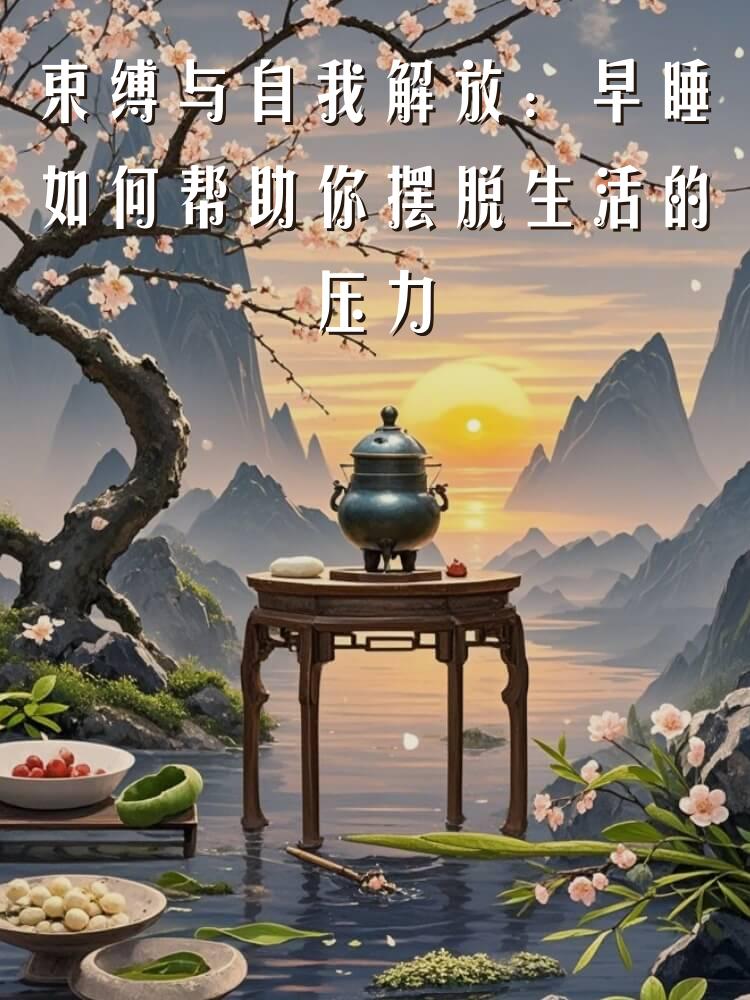束缚与自我解放：早睡如何帮助你摆脱生活的压力