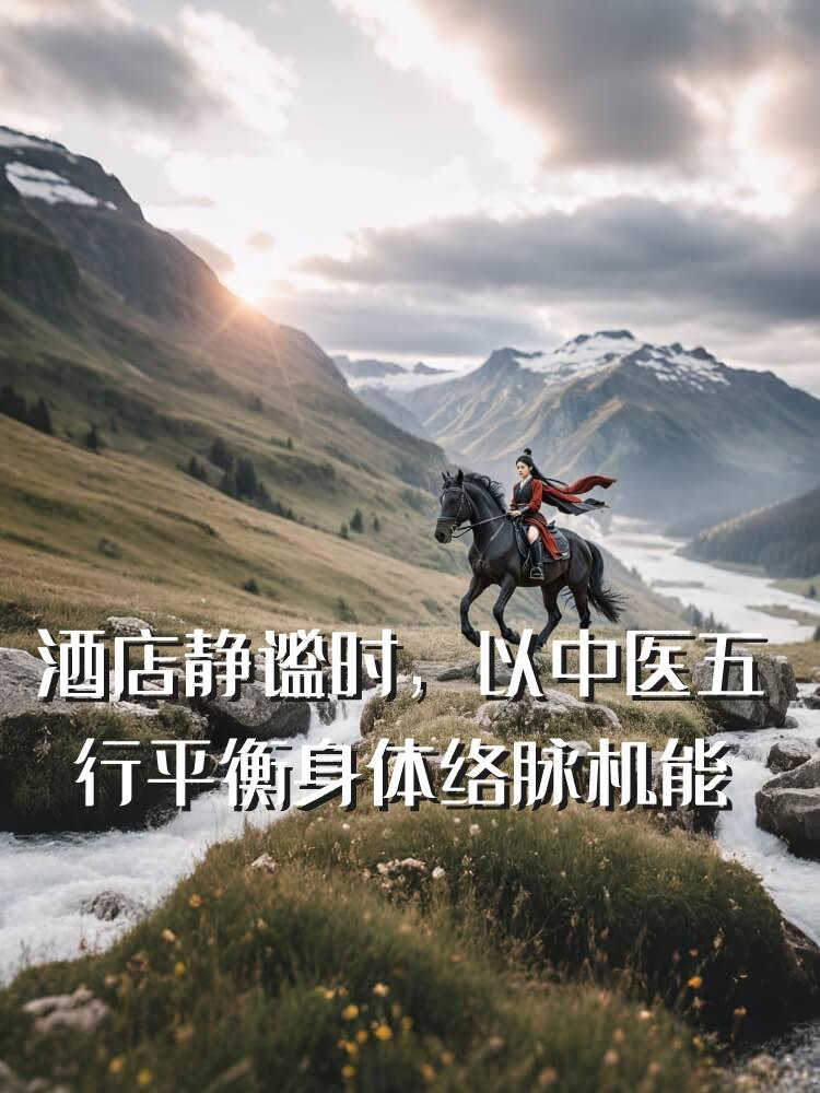 酒店静谧时，以中医五行平衡身体络脉机能