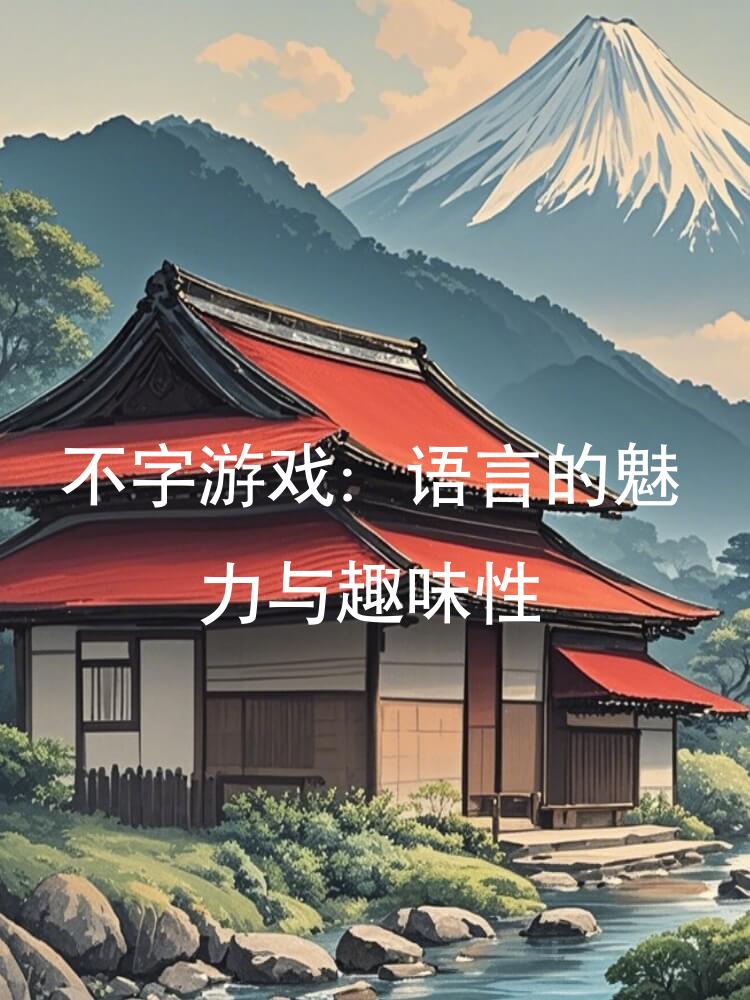 不字游戏：语言的魅力与趣味性