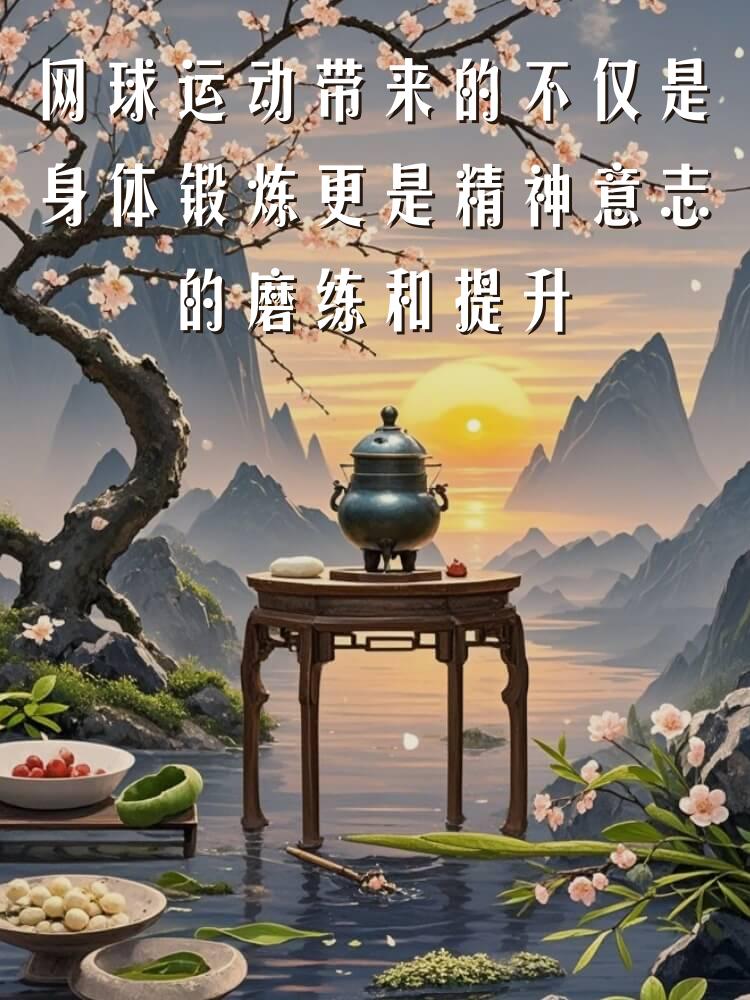 网球运动带来的不仅是身体锻炼更是精神意志的磨练和提升