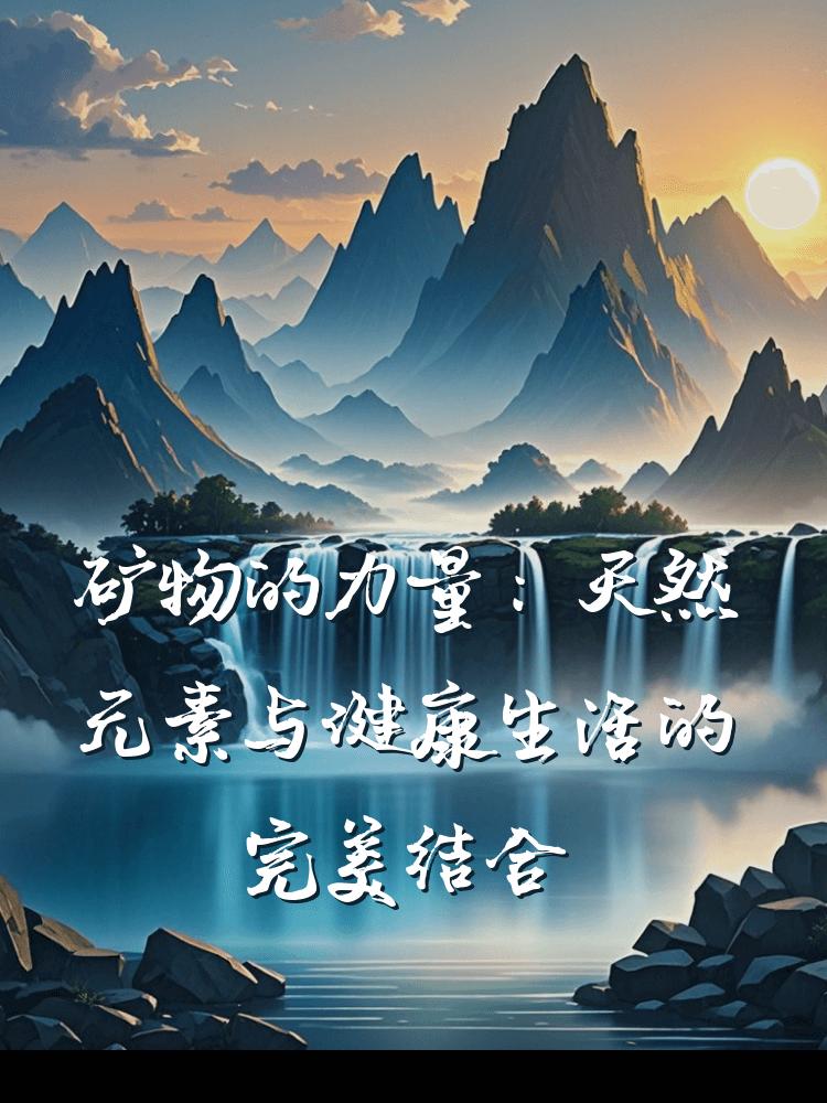 矿物的力量：天然元素与健康生活的完美结合