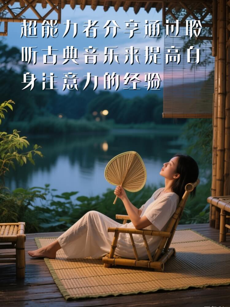 超能力者分享通过聆听古典音乐来提高自身注意力的经验