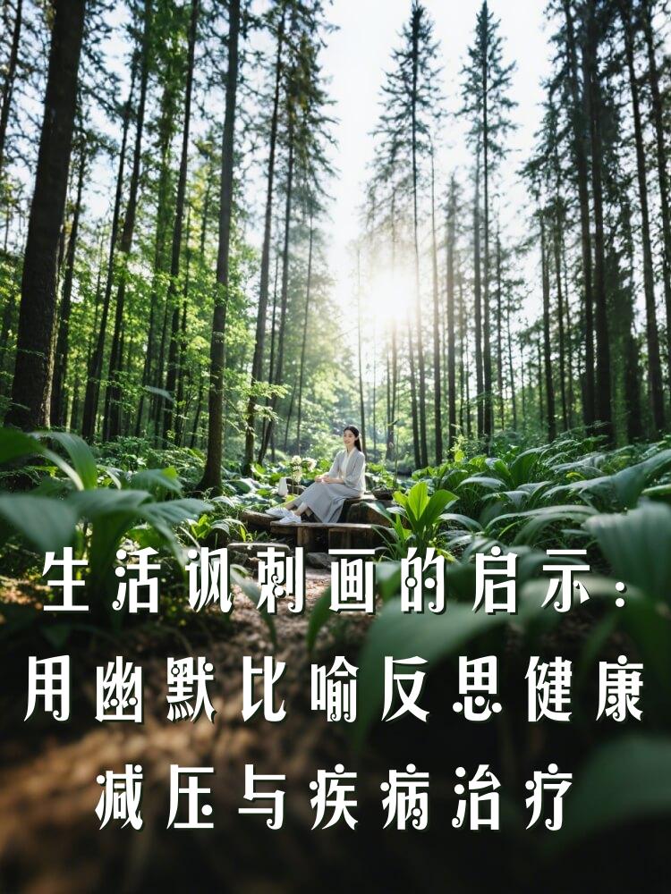 生活讽刺画的启示：用幽默比喻反思健康减压与疾病治疗