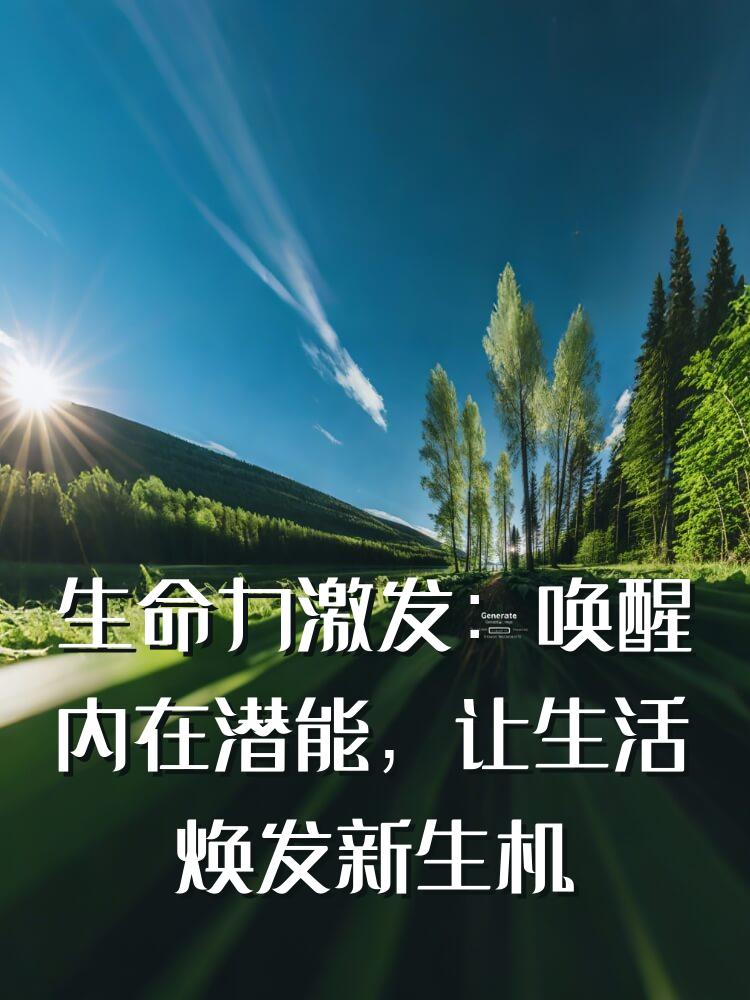 生命力激发：唤醒内在潜能，让生活焕发新生机