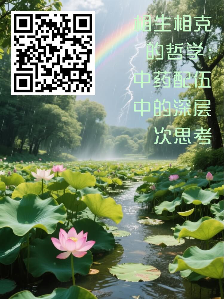 相生相克的哲学：中药配伍中的深层次思考