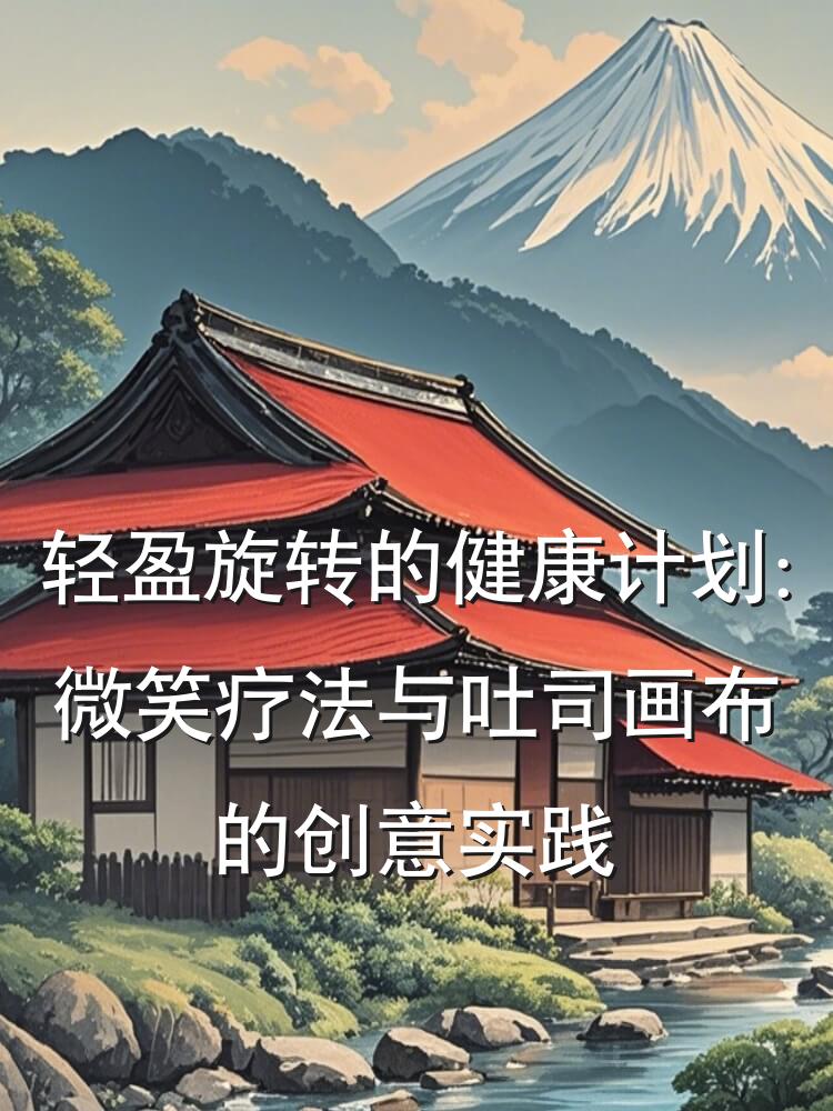 轻盈旋转的健康计划：微笑疗法与吐司画布的创意实践
