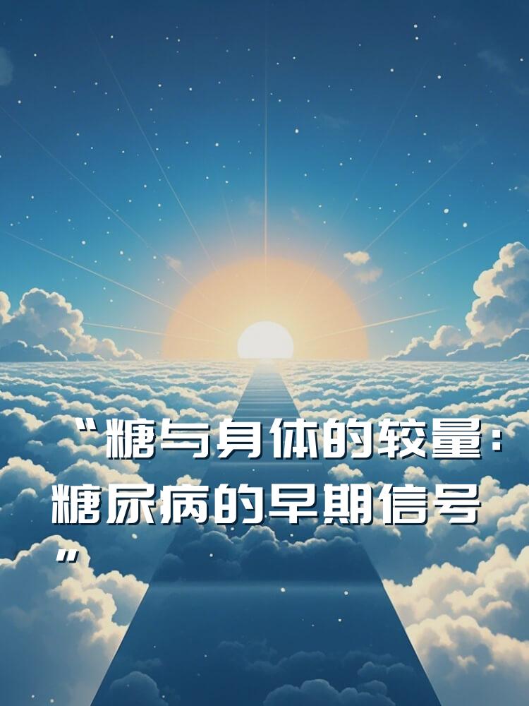 “糖与身体的较量：糖尿病的早期信号”