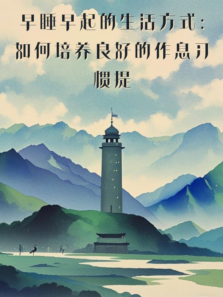 早睡早起的生活方式：如何培养良好的作息习惯提升生活质量