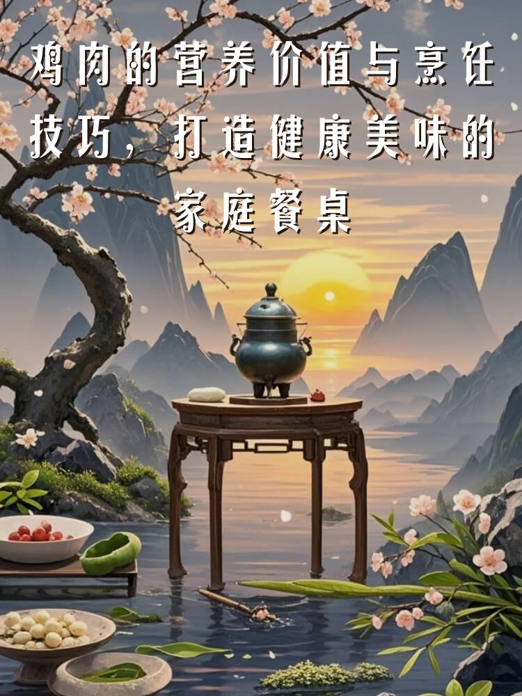 鸡肉的营养价值与烹饪技巧，打造健康美味的家庭餐桌