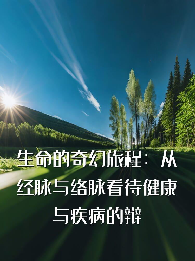 生命的奇幻旅程：从经脉与络脉看待健康与疾病的辩证关系