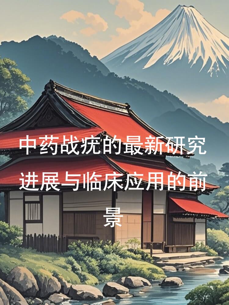 中药战疣的最新研究进展与临床应用的前景