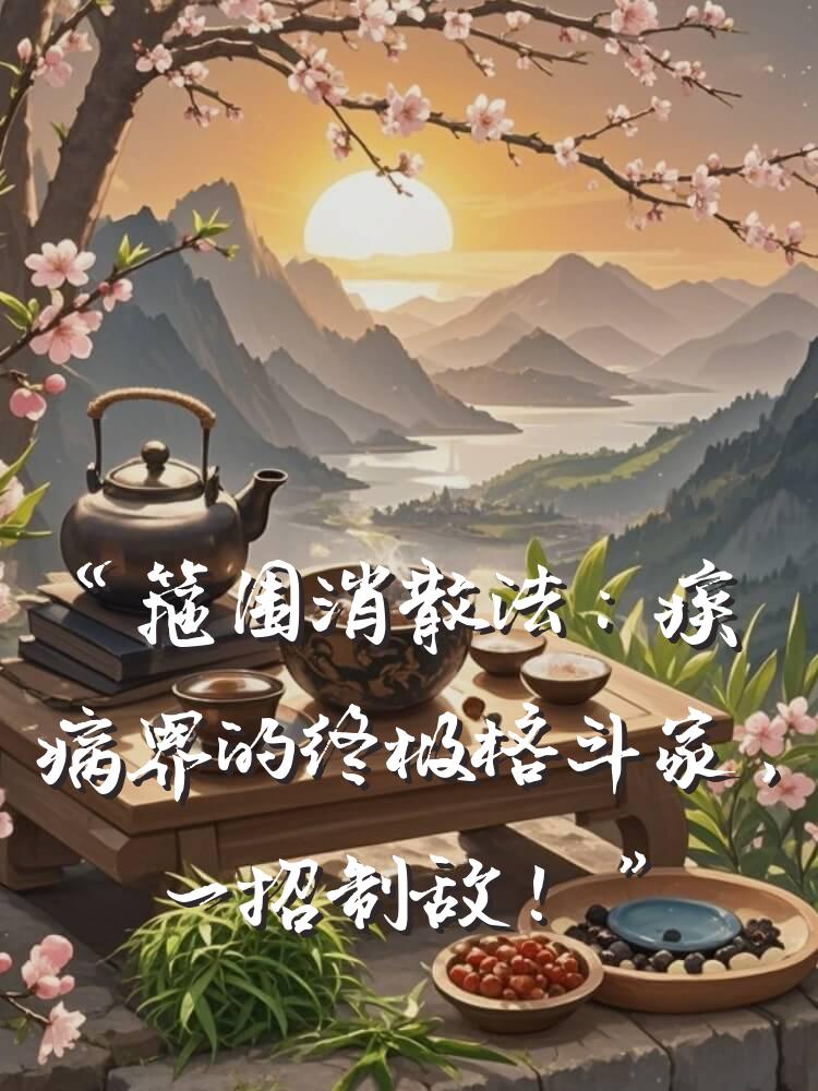 “箍围消散法：疾病界的终极格斗家，一招制敌！”