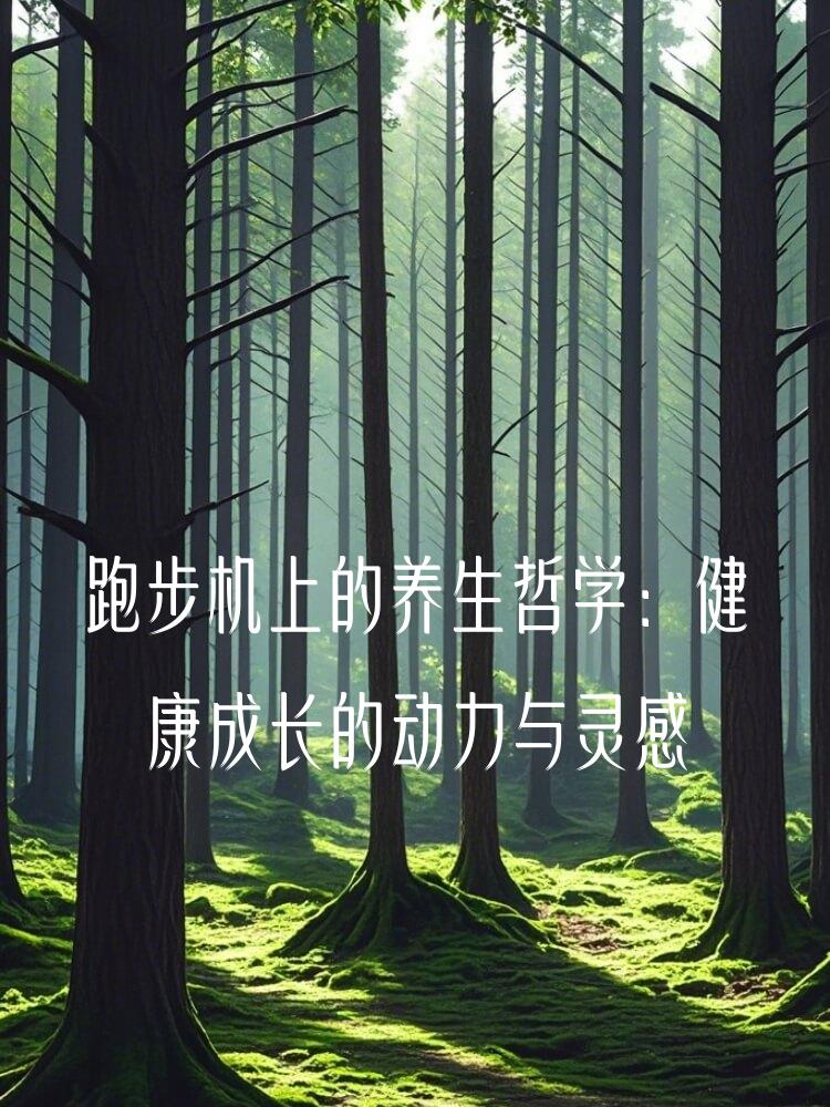 跑步机上的养生哲学：健康成长的动力与灵感