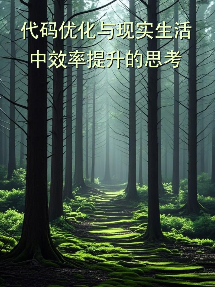 代码优化与现实生活中效率提升的思考