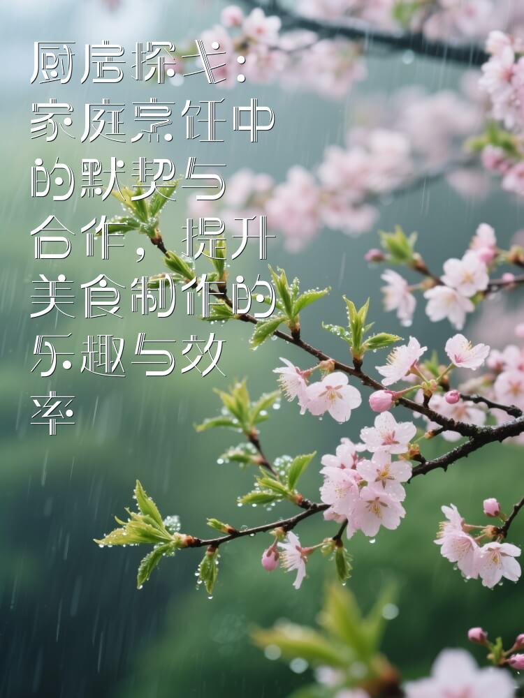 厨房探戈：家庭烹饪中的默契与合作，提升美食制作的乐趣与效率