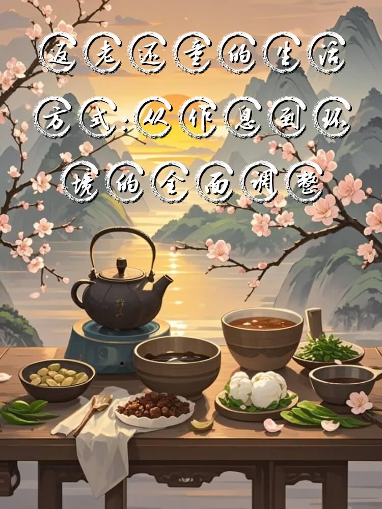 返老还童的生活方式：从作息到环境的全面调整