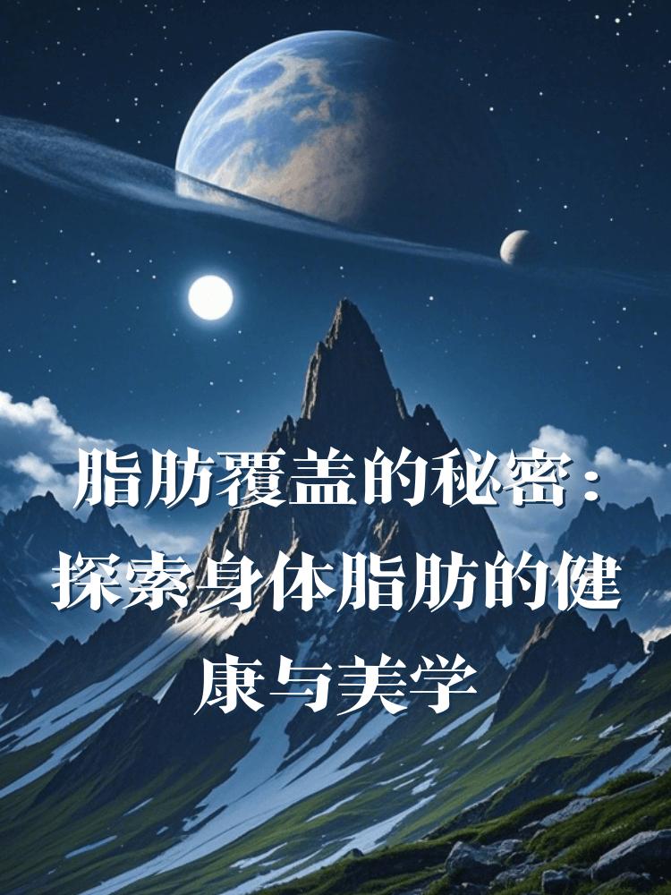 脂肪覆盖的秘密：探索身体脂肪的健康与美学