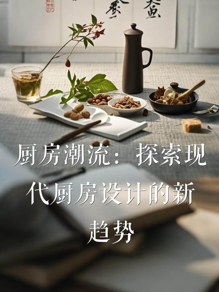 厨房潮流：探索现代厨房设计的新趋势